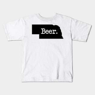 Nebraska Beer NE Kids T-Shirt